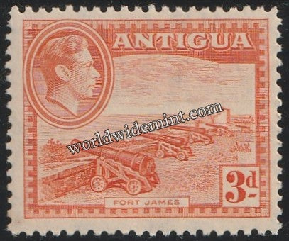 1938 - 1951 ANTIGUA - KING GEORGE VI TERCENTENARY MNH SG: 103