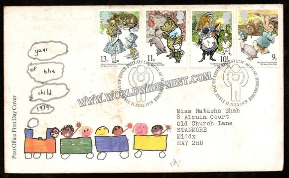 1979 UK Year Of The Child FDC #FA213