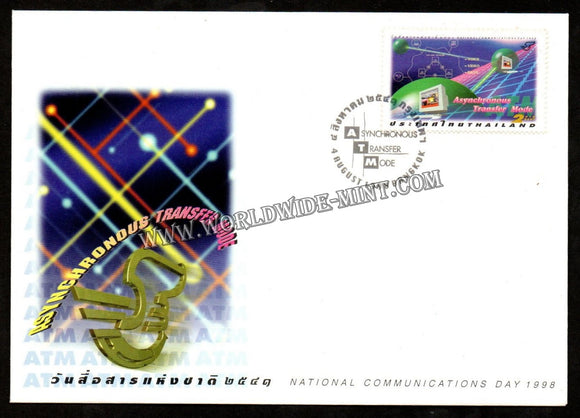 1998 Thailand National Communications Day FDC #FA238