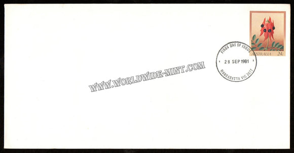 1981 Australia First Day Of Issue FDC #FA377