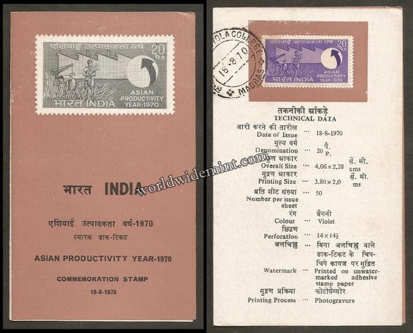 1970 INDIA Asian Productivity Year Brochure