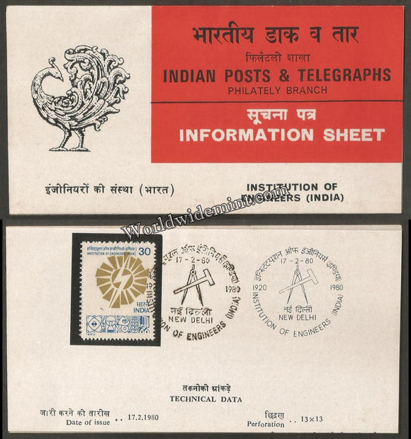1980 Institution of Engineers (India) Brochure