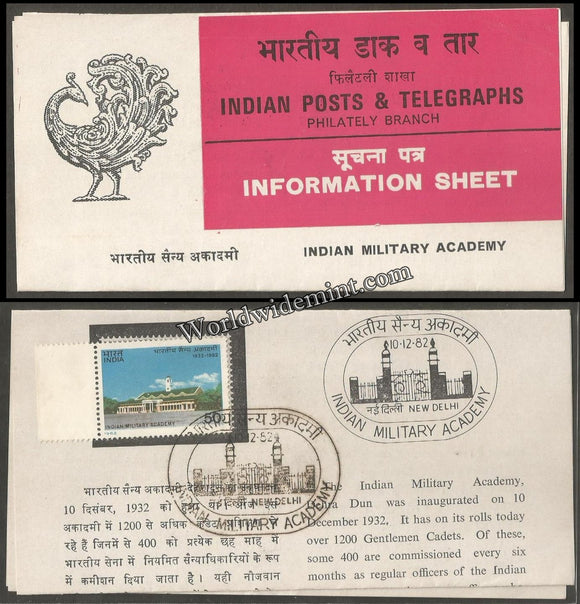 1982 Indian Military Academy Brochure