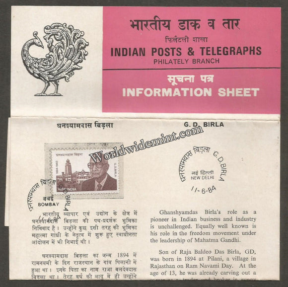 1984 G.D. Birla Brochure