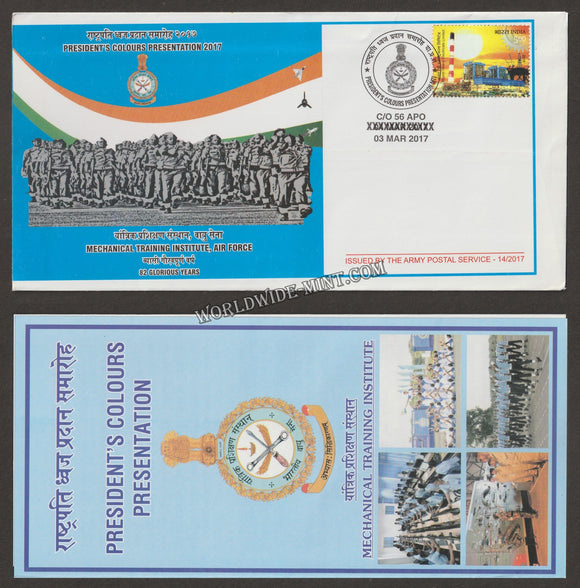 2017 INDIA MECHANICAL TRAINING INSTITUTE - AIR FORCE COLOURS PRESENTATION APS COVER (03.03.2017)