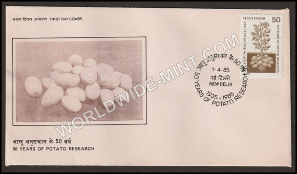 1985 50 Years of Potato Research FDC