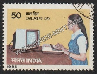 1985 Children s Day Used Stamp
