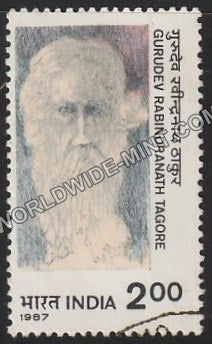 1987 Rabindranath Tagore Used Stamp