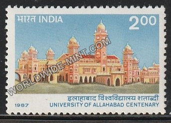 1987 University of Allahabad Centenary MNH