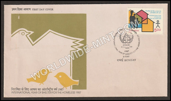 1987 International Year of Shelter for the Homeless FDC