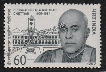 1987 Dr. Rajah Sir M.A. Muthiah Chettiar MNH