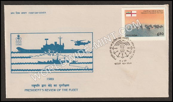 1989 President's Review of the Fleet FDC