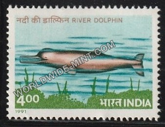 1991 Endangered Marine Mammals-River Dolphin MNH