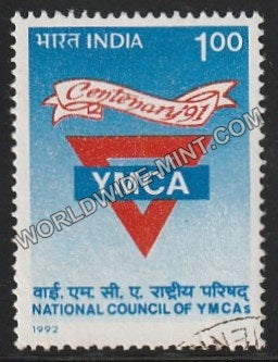 1992 Y. M. C. A. Used Stamp
