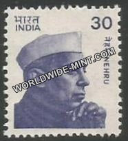 INDIA Nehru - Small Portrait (30) Definitive MNH