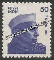 INDIA Nehru - Small Portrait (50) Definitive MNH