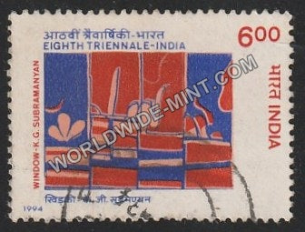 1994 Eighth Triennale-India Used Stamp