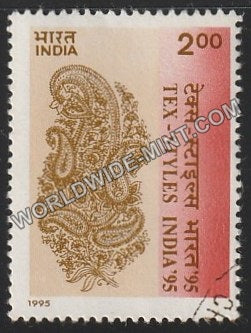 1995 Tex-Styles India'95 Used Stamp