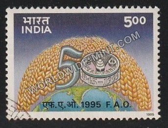 1995 50 Years of Food and Agriculture Organisation Used Stamp