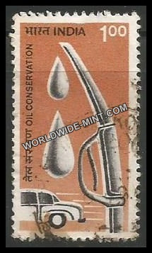 INDIA Oil Conservation 7th Series(1 00) Definitive Used Stamp