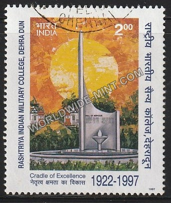 1997 Rashtriya Indian Military College, Dehradun Used Stamp