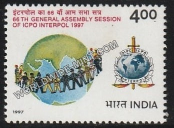 1997 66th General Assembly Session of ICPO Interpol MNH