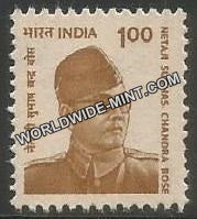 INDIA Netaji Subhas Chandra Bose 8th Series(1 00) Definitive MNH