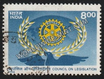 1998 Rotary International Council on Legislation Used Stamp