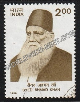 1998 Syed Ahmed Khan Used Stamp