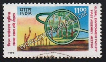 1998 Global Environment Facility (GEF) Used Stamp