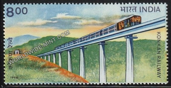 1998 Konkan Railway MNH