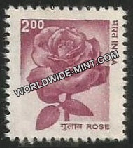 INDIA Rose 9th Series(2 00) Definitive MNH