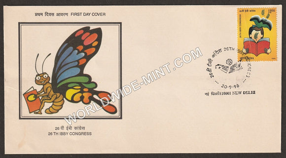 1998 26th IBBY Congress FDC
