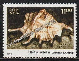 1998 Sea Shells-Lambis Lambis-Spider Shell MNH