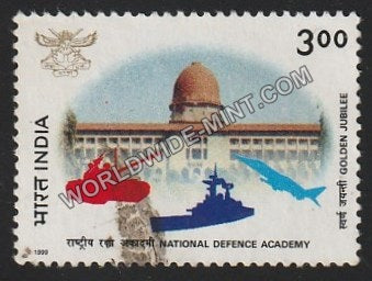 1999 National Defence Academy Used Stamp
