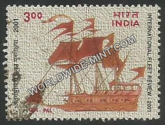 2001 International Fleet Review 2001-Pal Used Stamp
