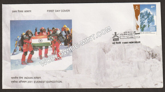 2002 Indian Army Everest Expedition FDC