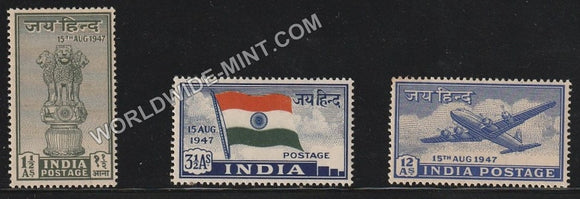 1947 INDIA Complete Year Pack MNH