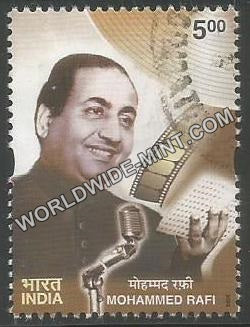 2003 Golden Voice of Yesteryears-Mohammed Rafi Used Stamp