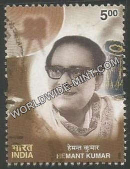 2003 Golden Voice of Yesteryears-Hemant Kumar Used Stamp