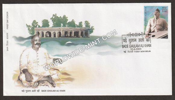 2003 Bade Ghulam Ali Khan FDC