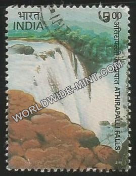 2003 Waterfalls of India-Athirapalli Falls Used Stamp
