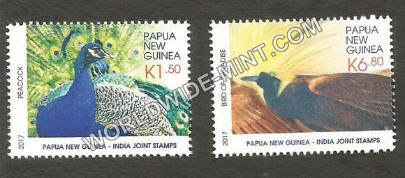 2017 Papua New Guinea-INDIA Joint Issue Stamp Set
