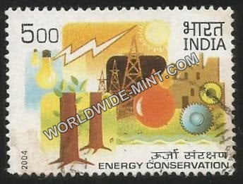2004 Energy Conservation Used Stamp