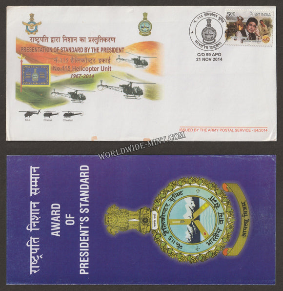 2014 INDIA 115 HELICOPTER UNIT STANDARDS PRESENTATION APS COVER (21.11.2014)