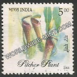 2005 North East's Flora Fauna-Pitcher Plant Used Stamp