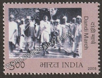 2005 Dandi March Gandhi-Marchers Led by Gandhi MNH