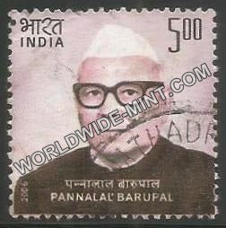2006 Pannalal Barupal Used Stamp