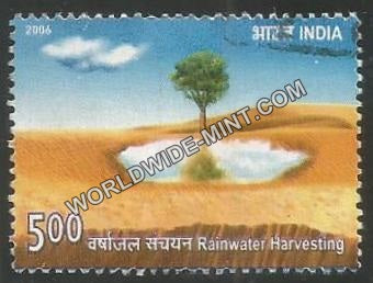 2006 Rainwater Harvesting Used Stamp