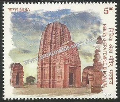 2020 India Terracotta Temples - Nebiya Khera Temple, Bhadwara MNH